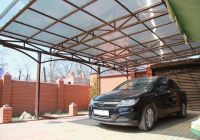 Навесы из поликарбоната на автомобиль